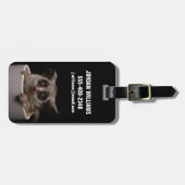 Kutest Baby Animals | Cute Bushbaby Bagagelabel (Voorkant horizontaal)