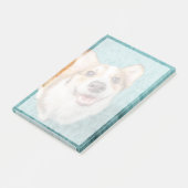 Kutest Baby Animals | Cute Corgi Puppy Smile Post-it® Notes (Schuin)