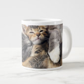 Kutest Baby Animals | Cute Kitten Hug Grote Koffiekop (Voorkant rechts)