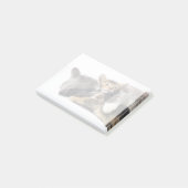 Kutest Baby Animals | Cute Kitten Hug Post-it® Notes (Schuin)