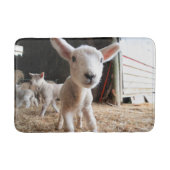 Kutest Baby Animals | Cute Lamb in een Boerderij Badmat (Voorkant)