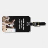 Kutest Baby Animals | Cute Lamb in een Boerderij Bagagelabel (Voorkant horizontaal)