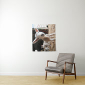 Kutest Baby Animals | Cute Lamb in een Boerderij Wandkleed (In situ)