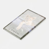 Kutest Baby Animals | Cute Lion Cub Post-it® Notes (Schuin)