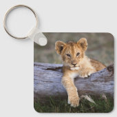 Kutest Baby Animals | Cute Lion Cub Sleutelhanger (Voorkant)