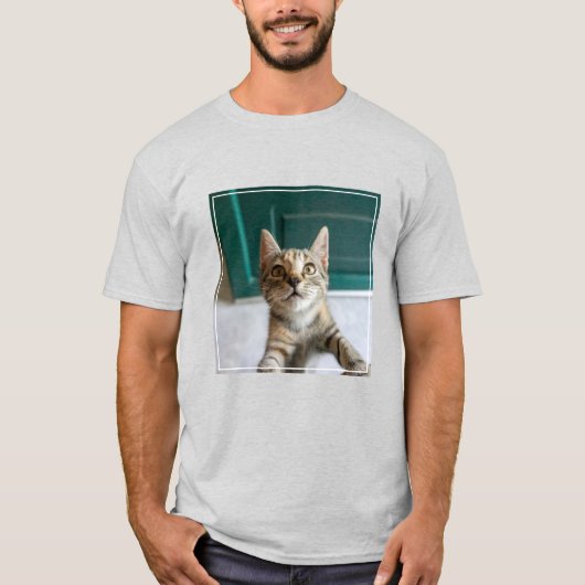 Kutest Baby Animals | Cute Tabby Kitten T-shirt (Voorkant)