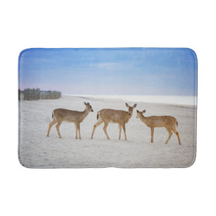 Kutest Baby Animals   Deer bij de strand Badmat