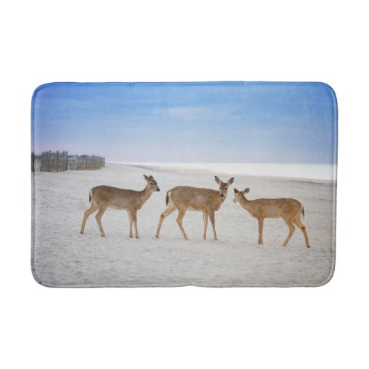 Kutest Baby Animals | Deer bij de strand Badmat (Voorkant)