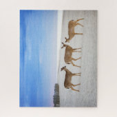 Kutest Baby Animals | Deer bij de strand Legpuzzel (Verticaal)
