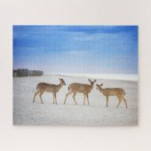Kutest Baby Animals | Deer bij de strand Legpuzzel (Horizontaal)