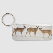 Kutest Baby Animals | Deer bij de strand Sleutelhanger (Achterkant)