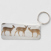 Kutest Baby Animals | Deer bij de strand Sleutelhanger (Voorkant)