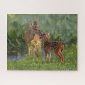 Kutest Baby Animals | Deer en Baby Legpuzzel (Horizontaal)
