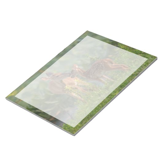 Kutest Baby Animals | Deer en Baby Notitieblok (Schuin)