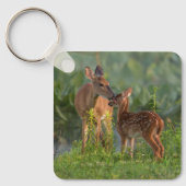 Kutest Baby Animals | Deer en Baby Sleutelhanger (Voorkant)
