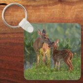 Kutest Baby Animals | Deer en Baby Sleutelhanger (Voorkant)