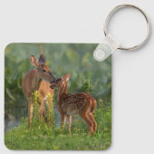 Kutest Baby Animals | Deer en Baby Sleutelhanger (Achterkant)