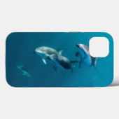 Kutest Baby Animals | Dolfijnenfamilie Case-Mate iPhone Case (Achterkant (horizontaal))