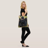 Kutest Baby Animals | Drie Chimpansees Hugging Tote Bag (Op model)