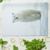 Kutest Baby Animals | Drie jonge Polar-Beren Theedoek (Gevouwen)