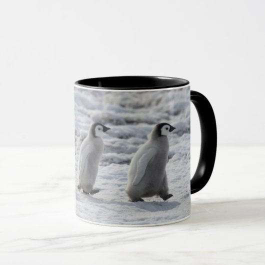 Kutest Baby Animals | Drie keizerhaaien Mok (Voorkant rechts)