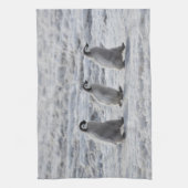 Kutest Baby Animals | Drie keizerhaaien Theedoek (Verticaal)