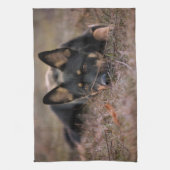 Kutest Baby Animals | Duitse schapenhouderij Theedoek (Verticaal)