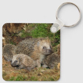 Kutest Baby Animals | Eelfamilie Sleutelhanger (Achterkant)