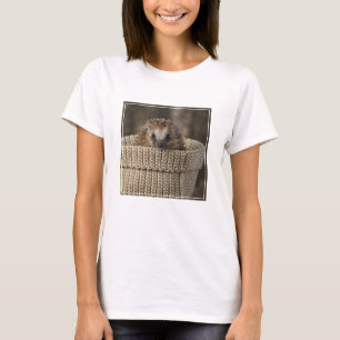 Kutest Baby Animals   Egel in een mand T-shirt