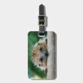 Kutest Baby Animals | Egel Smile Bagagelabel (Voorkant verticaal)