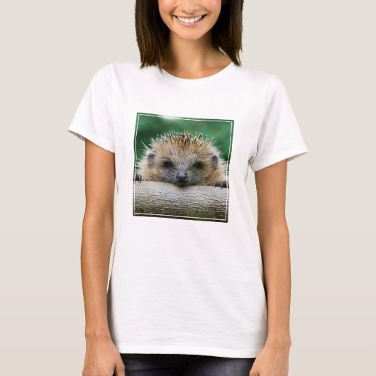 Kutest Baby Animals | Egel Smile T-shirt (Voorkant)