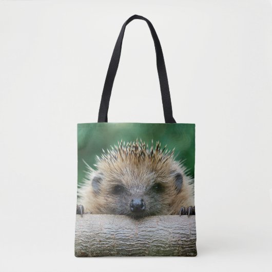 Kutest Baby Animals | Egel Smile Tote Bag (Voorkant)