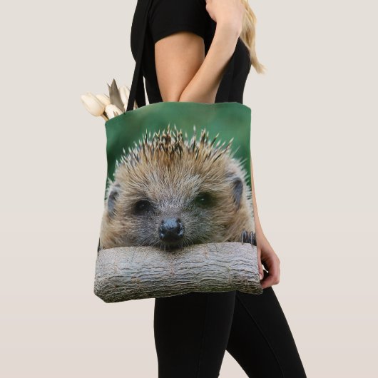 Kutest Baby Animals | Egel Smile Tote Bag (Dichtbij)