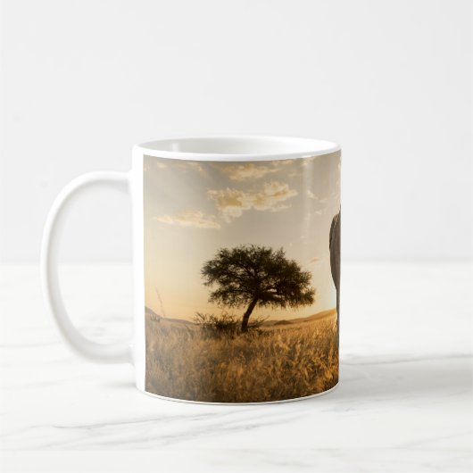 Kutest Baby Animals | Elephant Calf en moeder Koffiemok (Links)