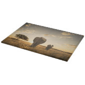 Kutest Baby Animals | Elephant Calf en moeder Snijplank (Hoek)