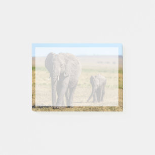 Kutest Baby Animals   Elephant Moeder & Baby Post-it® Notes