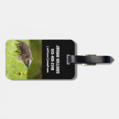 Kutest Baby Animals | Europese egel Bagagelabel (Achterkant horizontaal)