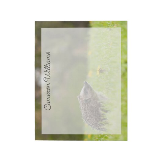 Kutest Baby Animals | Europese egel Notitieblok (Linkerzijde)