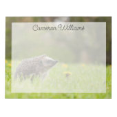 Kutest Baby Animals | Europese egel Notitieblok (Voorkant)