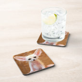 Kutest Baby Animals | Fennec Fox Bier Onderzetter (Rechterzijde)