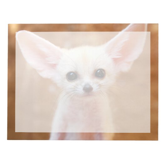 Kutest Baby Animals | Fennec Fox Notitieblok (Voorkant)