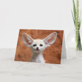 Kutest Baby Animals | Fennec Fox Pup Kaart (Voorkant)