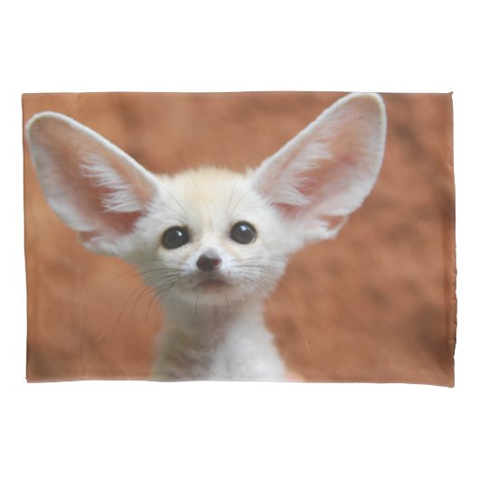 Kutest Baby Animals | Fennec Fox Pup Kussensloop (Voorkant)