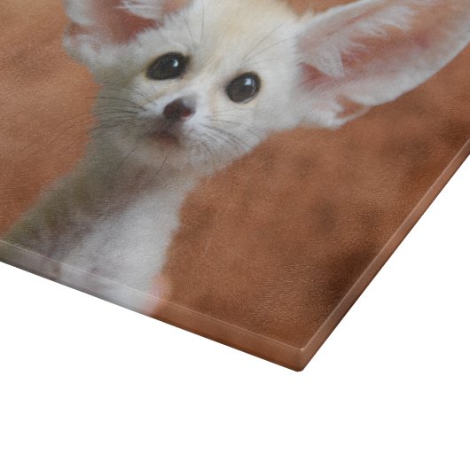 Kutest Baby Animals | Fennec Fox Pup Snijplank (Hoek)