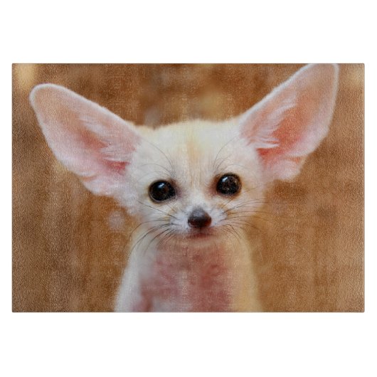 Kutest Baby Animals | Fennec Fox Snijplank (Voorkant)