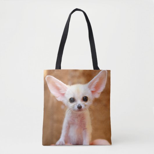 Kutest Baby Animals | Fennec Fox Tote Bag (Voorkant)