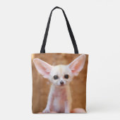 Kutest Baby Animals | Fennec Fox Tote Bag (Achterkant)