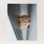 Kutest Baby Animals | Fluffy Oranje Kitten Legpuzzel (Verticaal)