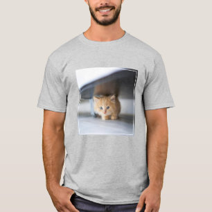 Kutest Baby Animals Fluffy Oranje Kitten T-shirt