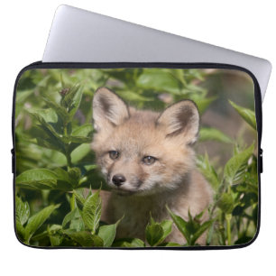 Kutest Baby Animals   Fox Kit Laptop Sleeve